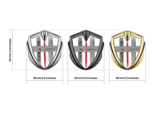 McLaren Emblema Coche Insignia Lujoso Acabado Aleación Diseño
